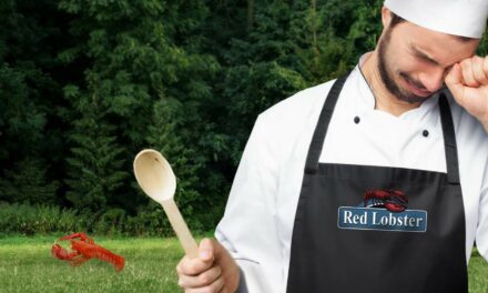 ‘Go On, Git! Be Free! Get Outta Here!’ Cries Blubbering Red Lobster Chef Throwing Rocks At Lobster Scurrying Off Into The Woods