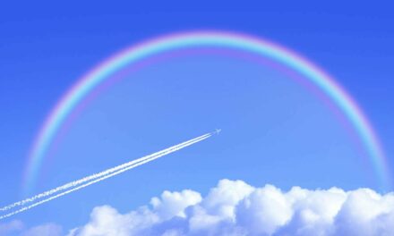 Airline Pilot Convicted Of Hate Crime For Leaving Contrail Marks On Rainbow