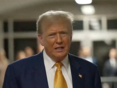 TRUMP in COURT: ‘We’re Not Letting Radical Left Morons Take Over This Country’
