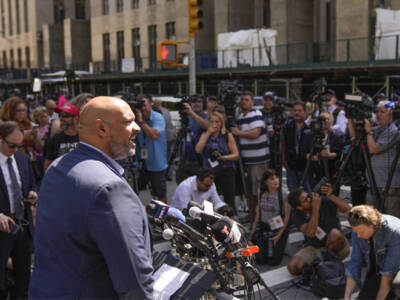 NOT POLITICAL? Biden Campaign Stages Official Briefing Outside Trump Trial