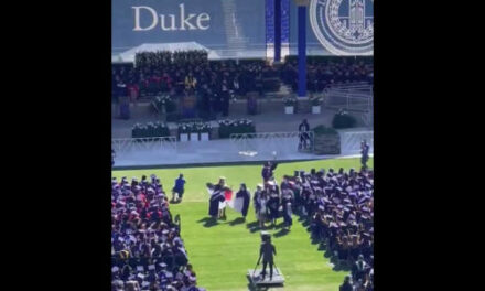 WATCH: Duke University students walk out of graduation as soon as Jerry Seinfeld is announced as speaker