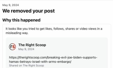 It’s an election year and Facebook has suddenly started blocking negative posts about Joe Biden