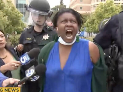 BONUS VIDEO: ‘Third World Feminism’ Professor Goes Crazy While Being Arrested