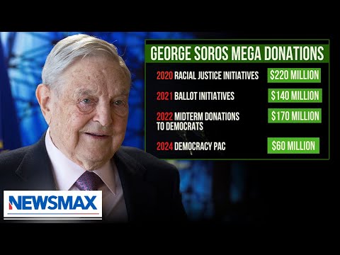 George Soros’ money is all throughout the left’s radical agenda | Rob Schmitt Tonight