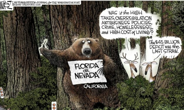 Michael Ramirez Essay: Leaving California