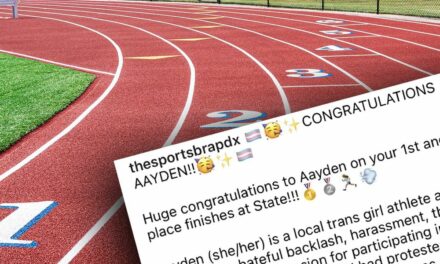Wokest women’s sports bar in America celebrates trans athlete taking high school track championship from actual girls