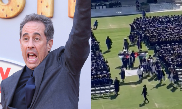 Watch as these anti-Israel schmucks stage walkout at Duke’s graduation over the Jewish speaker: Jerry Seinfeld