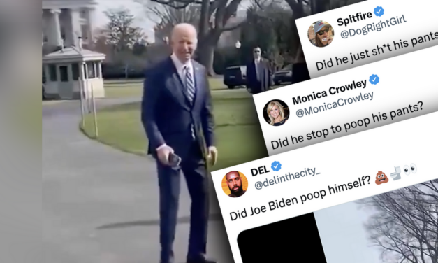 Watch: Did Joe Biden poop his pants in front of the press this weekend? An investigation