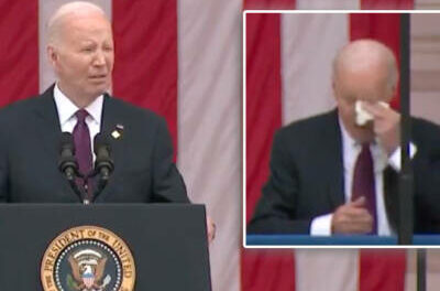SICKO JOE: Senile Biden Cries, Shakes, Rants About Beau at Disturbing Memorial Day Address