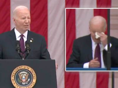 SICKO JOE: Senile Biden Cries, Shakes, Rants About Beau at Disturbing Memorial Day Address