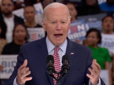 TO THE NURSING HOME: Senile Biden Implodes, Rants About His ‘Father, Baldmur, and $45-Zillion-Dollars’