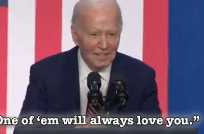 CREEPY JOE: Biden Urges Men to Marry into Family ‘With 5 Daughters’ – ‘One of ‘Em Will Love You’