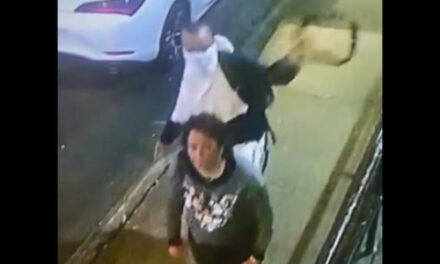 Horrible video shows man snare a woman with a belt until she passes out on the streets of NYC