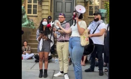 WATCH: Pro-Hamas protester blames Princeton for starving her and her pals…