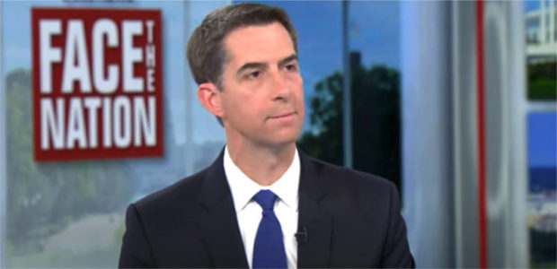 WATCH: Tom Cotton SCHOOLS a very biased Margaret Brennan on what Biden is doing to Israel