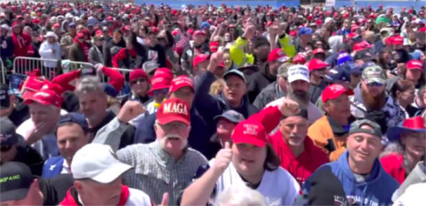 BREAKING VIDEO: Trump draws MASSIVE crowd in New Jersey – “As far as the eye can see” – [WATCH TRUMP SPEAK AT 5PM]
