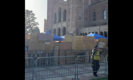 BREAKING: Army of police gathering to clear UCLA’s campus of pro-Hamas encampment