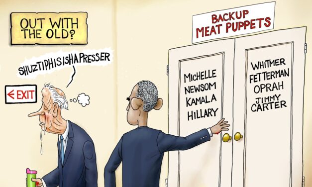 A.F. Branco Cartoon – Next In Line