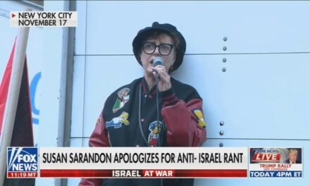 Believe All Women? Susan Sarandon Denies Hamas Raped Israelis