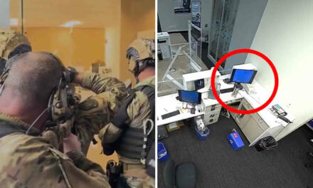 WATCH: This Florida police sniper shot a perp through a computer monitor without hitting the hostages on either side of the bad guy 🤯
