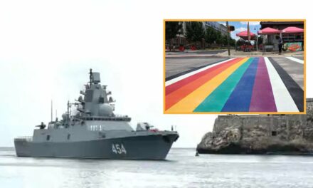 As Russian Warships Threaten Florida Coast, Biden Responds Decisively To Ensure Safety Of All Pride Murals