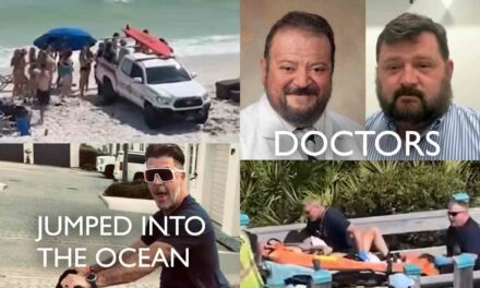 “Matt ran into the huge amount of blood in the ocean”: Strangers, including two vacationing doctors, burst into action to save a girl who lost her leg to a shark