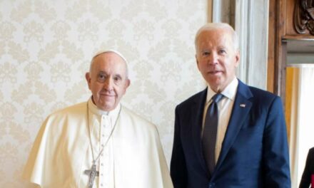 President Pretending To Be Catholic Meets Pope Pretending To Be Catholic