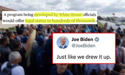 Report: Biden preparing “immigration relief” program that would give legal status to hundreds of thousands of border hoppers
