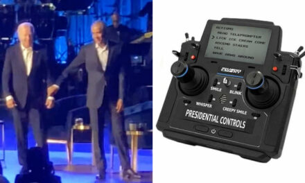 Obama Panics As His Biden Remote Control Loses Connection