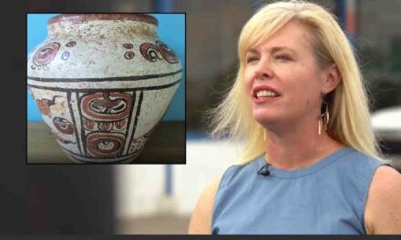This woman paid $3.99 for a cool vase at a thrift store that turned out to be a 2,000-year-old Mayan urn