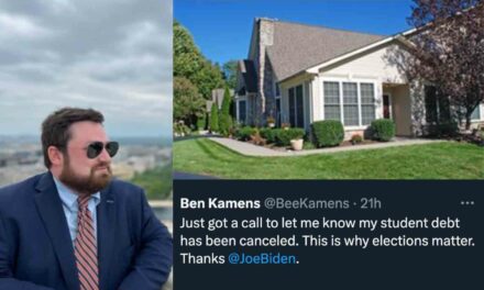 Congressional staffer who lives in fancy gated community goes megaviral after thanking Biden for canceling his student loans