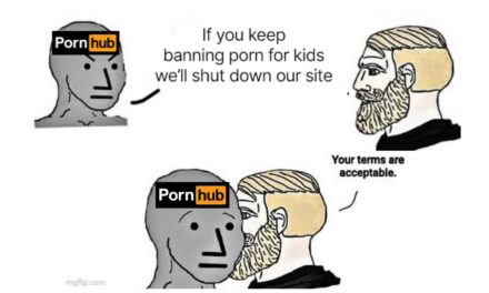 PornHub bans five more states after they enact laws preventing minors from accessing their site