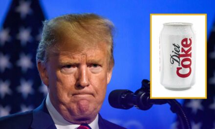 Trump Tests Positive For Diet Coke In Pre-Debate Drug Test
