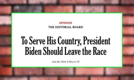 The New York Times Editorial Board is BEGGING Biden to drop out of the race