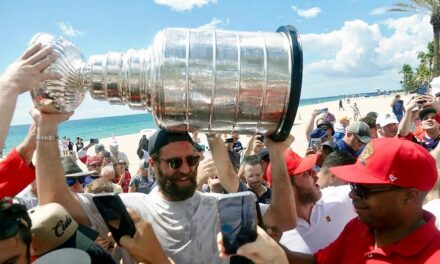 Stanley Cup champ has explicit message for LIV Golf star Brooks Koepka at victory parade