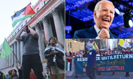 Anti-Israel protesters arrested trying to disrupt Biden’s megabucks fundraiser