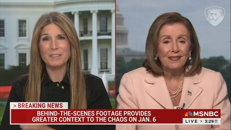 MSNBC Lets Pelosi Dodge Vid Taking ‘Responsibility’ for January 6 Security