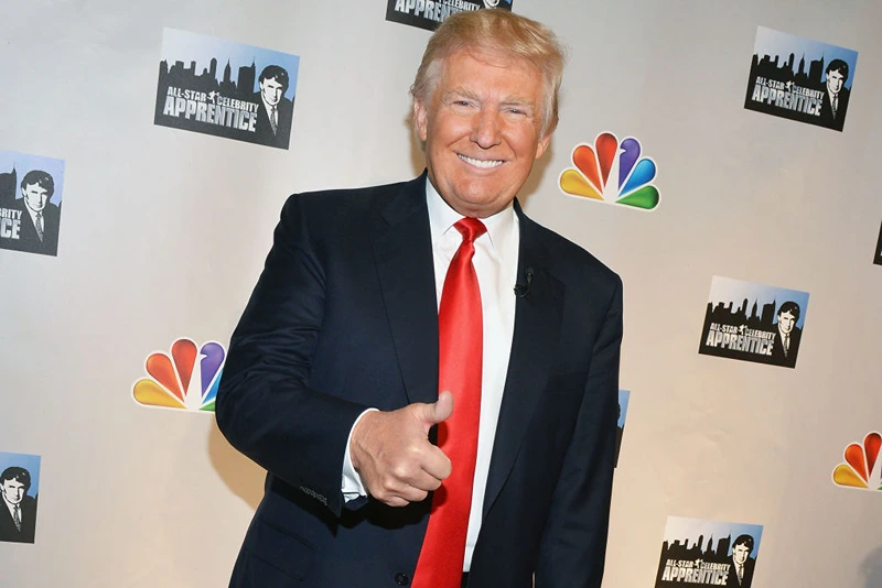 TV Personality Donald Trump attends the 