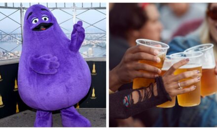 Mets vs Yankees Featured a Drunk Grimace and Absolute Scenes Last Night