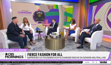 CBS Mornings Praises Gender-Neutral Clothing Line Conceived by Lesbos