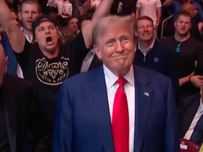 BONUS VIDEO: UFC Crowd Chants ‘F**K JOE BIDEN!’ as Trump Laughs