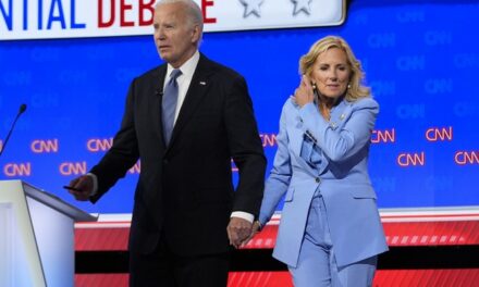 WATCH: Troubling Post-Debate Moment With Joe and Jill Biden and Another Handler Has People Talking