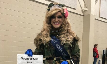 Lady Maga Delivers Truth About ‘Palestine’ to Pride Attendee