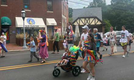 Montgomery County Parents Bring Babies, Elementary Schoolers to Kids’ Pride Parade