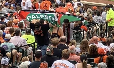 Orioles Fans With a ‘Free Palestine’ Flag Are Removed From the Front Rows at Camden Yards