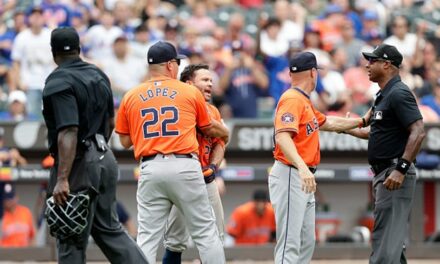 Astros’ Jose Altuve Ejected From Game After Snapping at Umpire