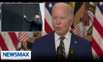 Biden blames Trump for forcing him to take action on immigration