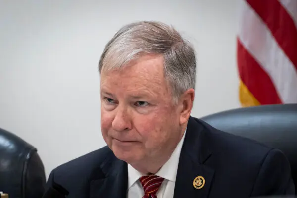 Rep. Doug Lamborn (R-Colo.) speaks during a hearing about reviewing the fiscal year 2025 budget request for missile defense and missile defeat programs in Washington on April 12, 2024. (Madalina Vasiliu/The Epoch Times)