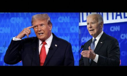 In bizarre debate moment, off-track Biden challenges Trump to golf game ‘if you can carry your own bag — think you can do it?’