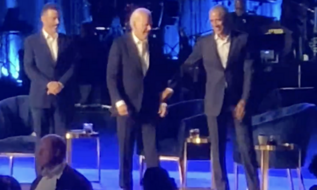 WH attacks conservatives, claims new video of senile-looking Biden being led off stage by Obama isn’t what it looks like